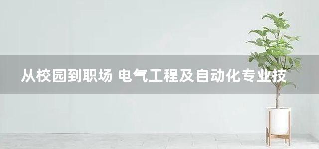 从校园到职场 电气工程及自动化专业技术技能入门与精通